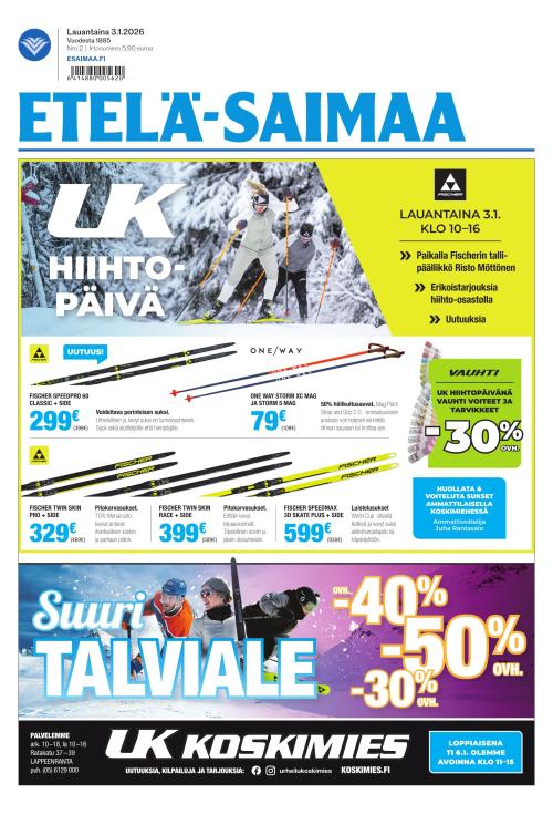 Etelä-Saimaa 3.1.2026