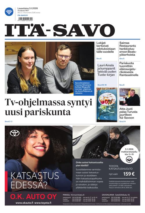 Itä-Savo 3.1.2026