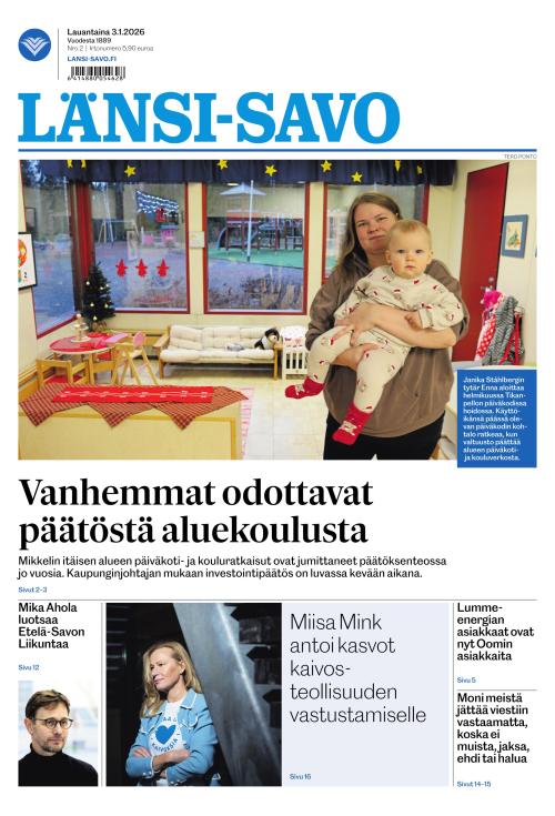 Länsi-Savo 3.1.2026
