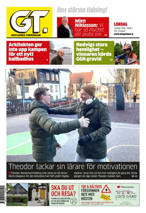 Gotlands Tidningar 3.1.2026