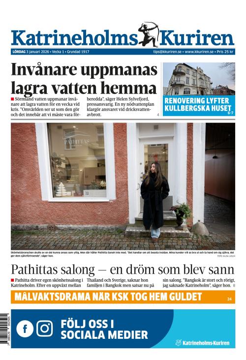 Katrineholms-Kuriren 3.1.2026