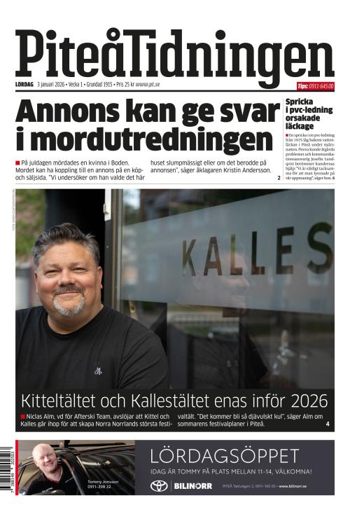 Piteå-Tidningen 3.1.2026