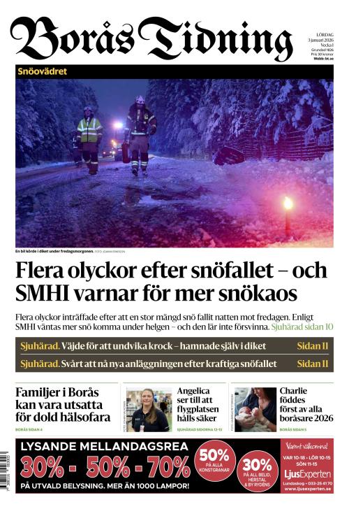 Borås Tidning 3.1.2026