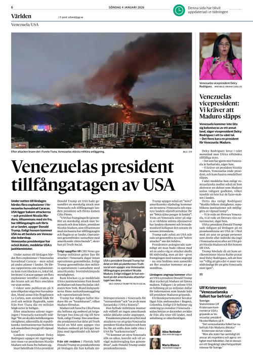 Göteborgs-Posten 4.1.2026