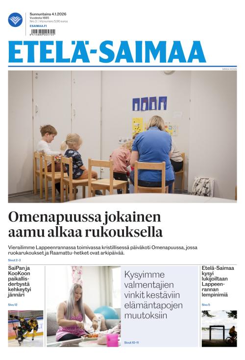 Etelä-Saimaa 4.1.2026