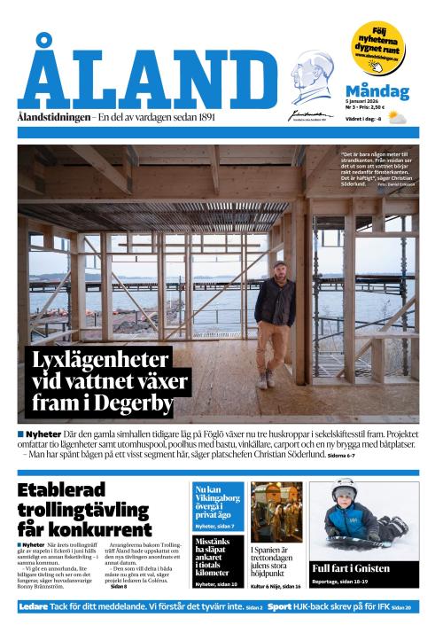 Ålandstidningen 5.1.2026