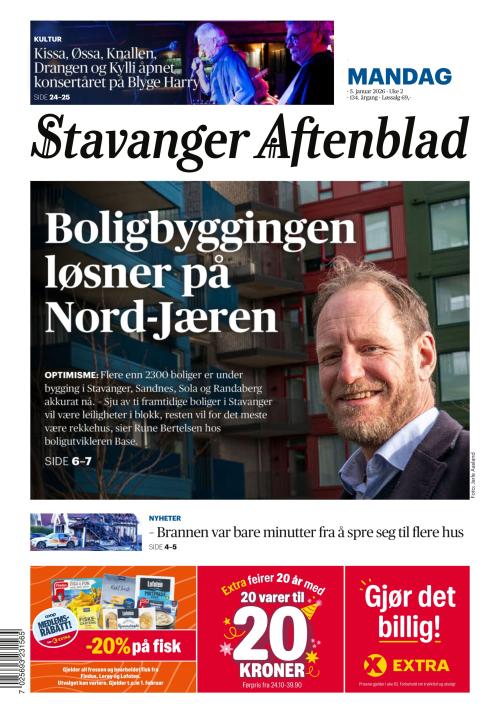 Stavanger Aftenblad (NO) 5.1.2026