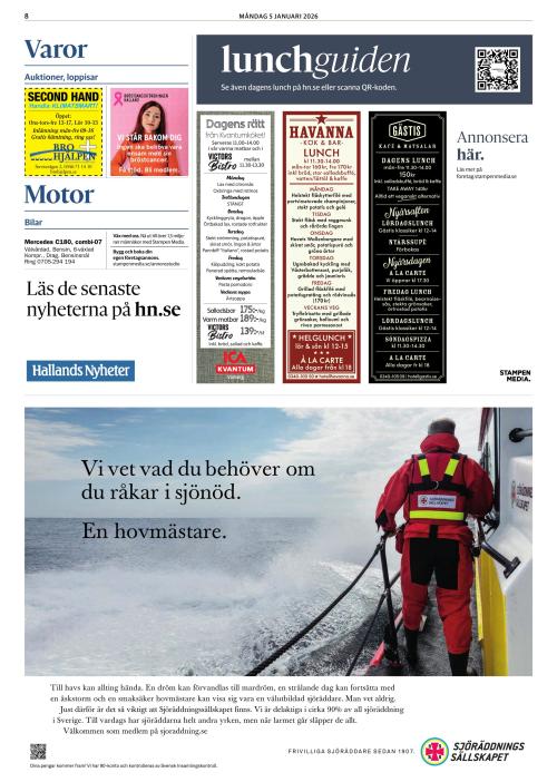 Hallands Nyheter 5.1.2026