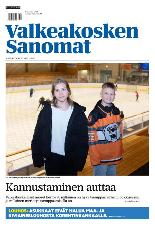 Valkeakosken Sanomat 5.1.2026