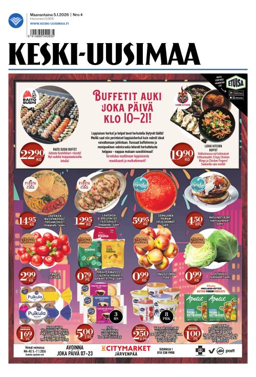 Keski-Uusimaa 5.1.2026