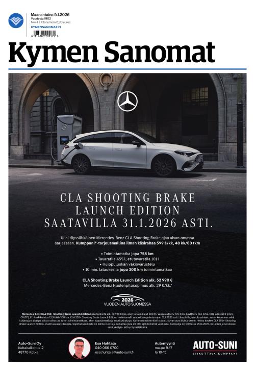 Kymen Sanomat 5.1.2026