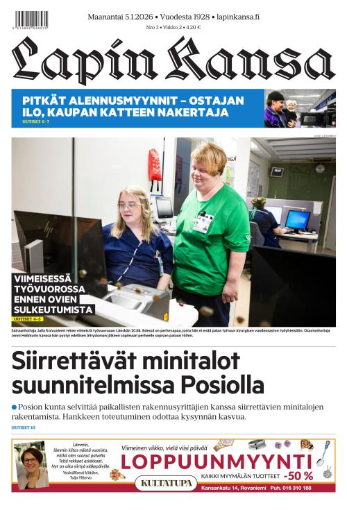 Lapin Kansa 5.1.2026