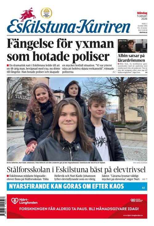 Eskilstuna-Kuriren 5.1.2026