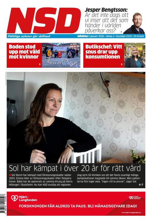Norrländska Socialdemokraten 5.1.2026