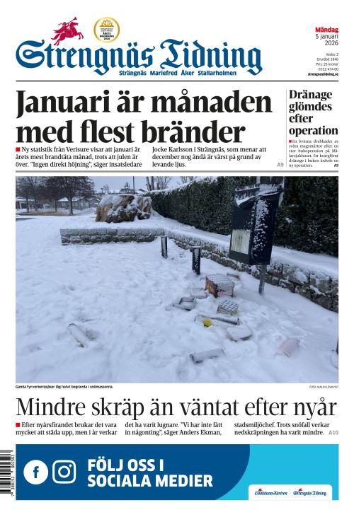 Strengnäs Tidning 5.1.2026