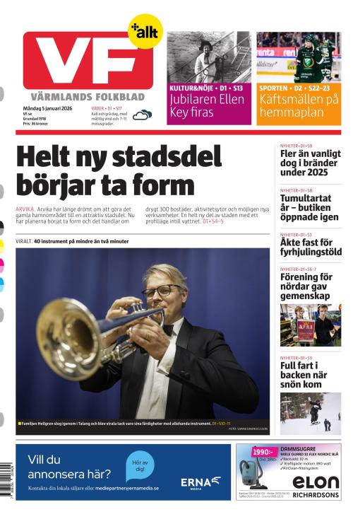 Värmlands Folkblad 5.1.2026