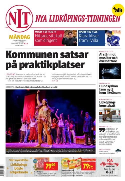 Nya Lidköpings-Tidningen 5.1.2026