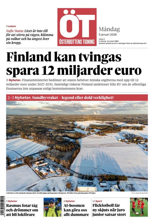 Österbottens Tidning 5.1.2026