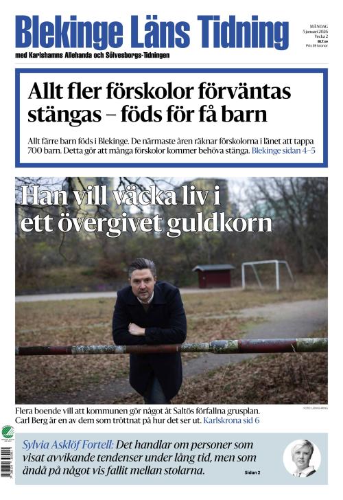 Blekinge Läns Tidning 5.1.2026