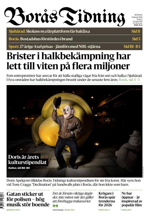 Borås Tidning 5.1.2026