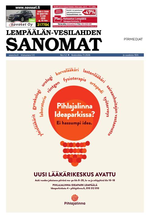 Lempäälän-Vesilahden Sanomat 7.1.2026