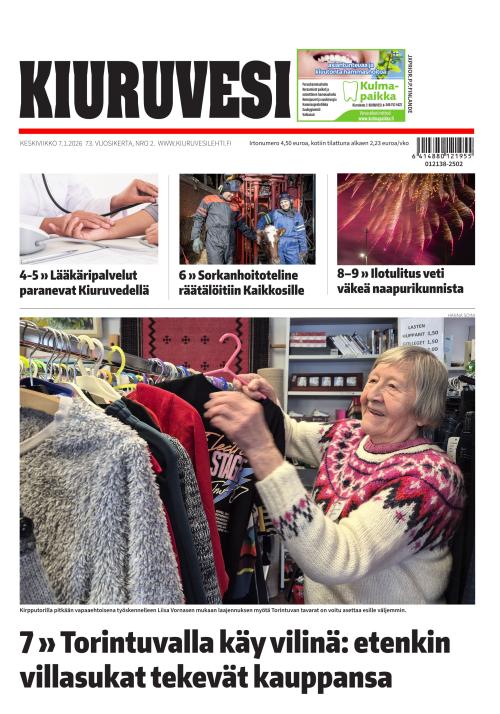 Kiuruvesi-lehti 7.1.2026