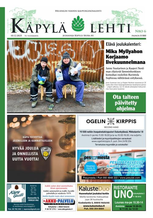 Käpylä-lehti 06/2025