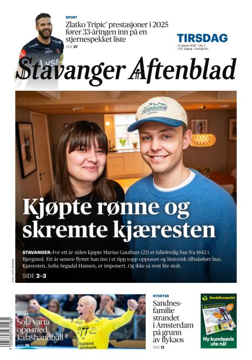 Stavanger Aftenblad (NO) 6.1.2026