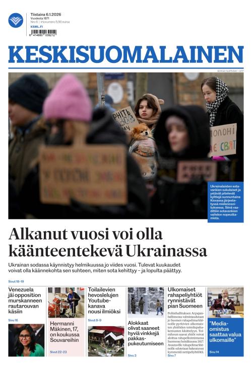 Keskisuomalainen 6.1.2026