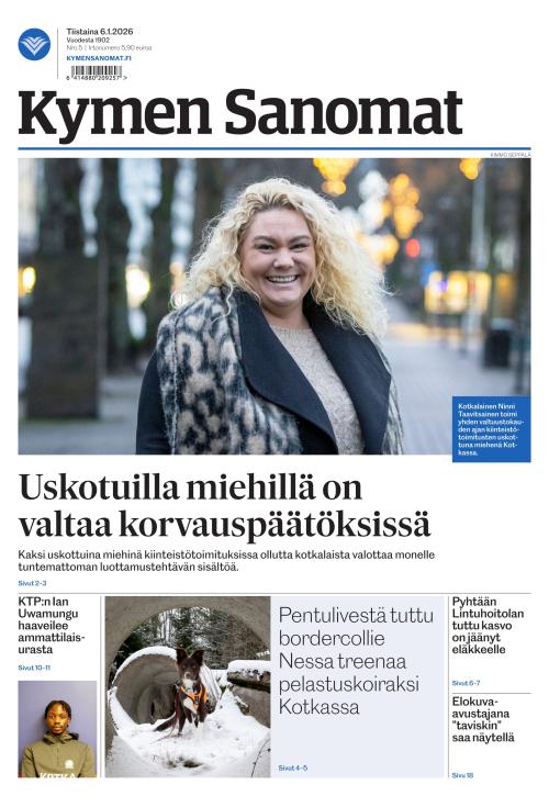 Kymen Sanomat 6.1.2026