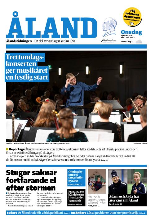 Ålandstidningen 7.1.2026