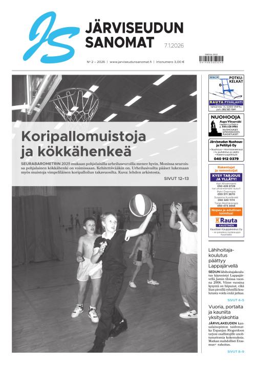 Järviseudun Sanomat 7.1.2026