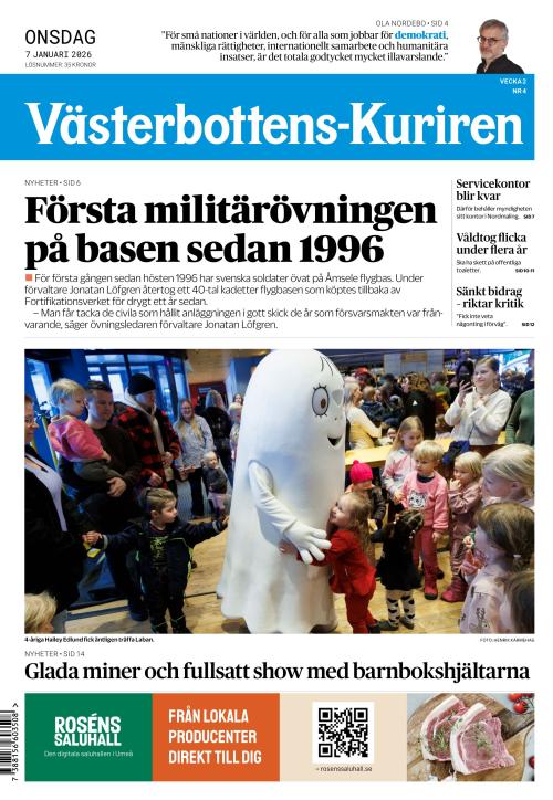 Västerbottens-Kuriren (SE) 7.1.2026
