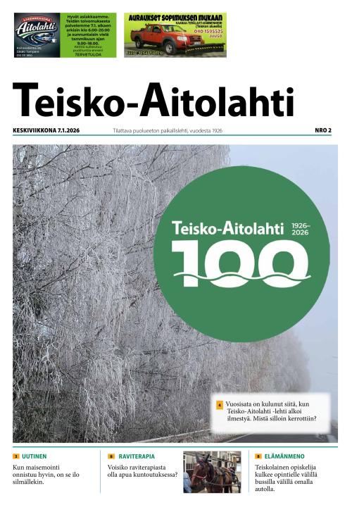 Teisko-Aitolahti 7.1.2026