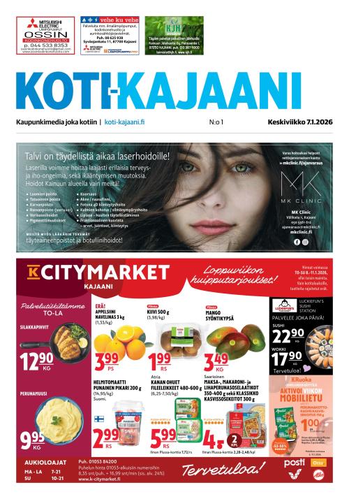 Koti-Kajaani 7.1.2026