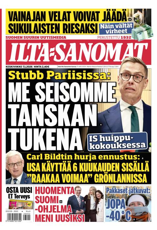 Ilta-Sanomat 7.1.2026