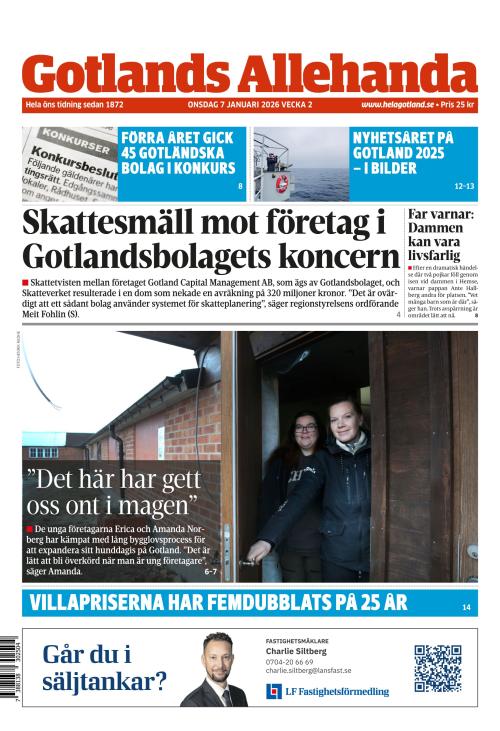 Gotlands Allehanda 7.1.2026
