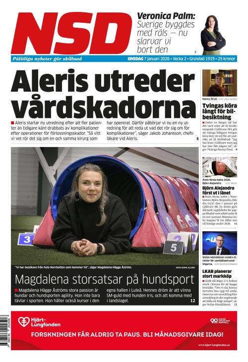 Norrländska Socialdemokraten 7.1.2026
