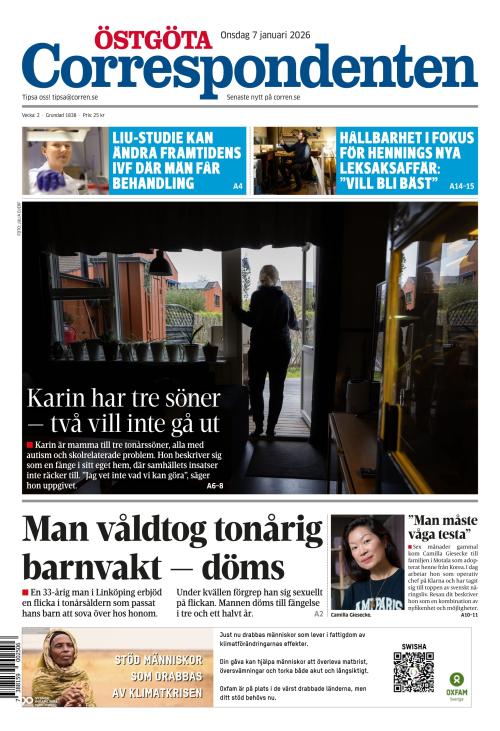 Östgöta Correspondenten 7.1.2026