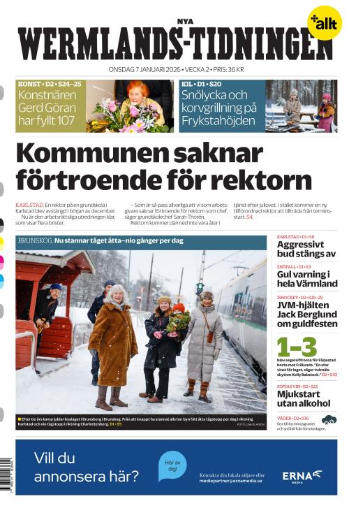 Nya Wermlands-Tidningen 7.1.2026