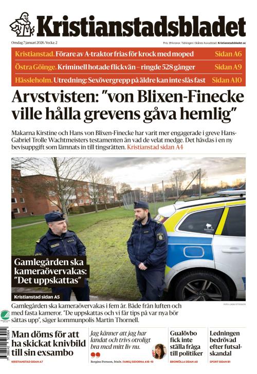 Kristianstadsbladet 7.1.2026