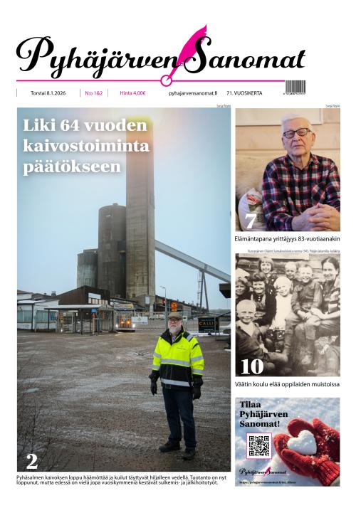 Pyhäjärven Sanomat 8.1.2026