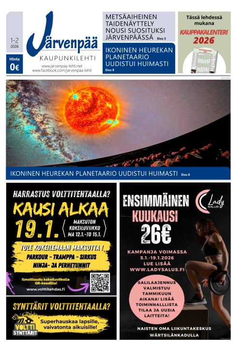 Järvenpää-lehti 8.1.2026