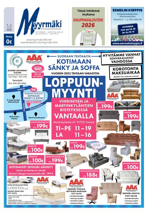Myyrmäki-lehti 8.1.2026