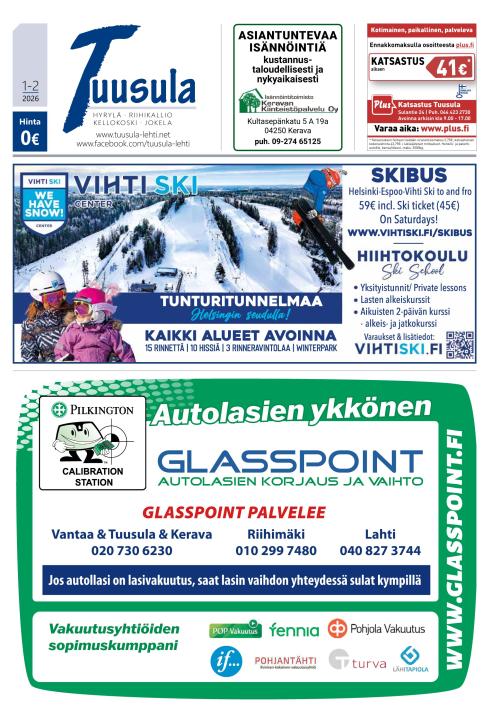 Tuusula-lehti 8.1.2026