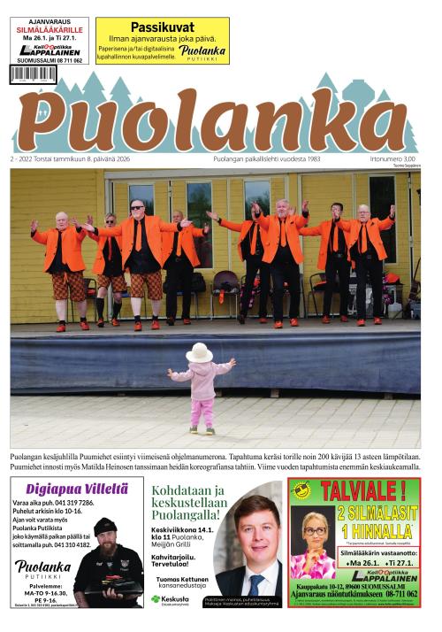 Puolanka-lehti 8.1.2026