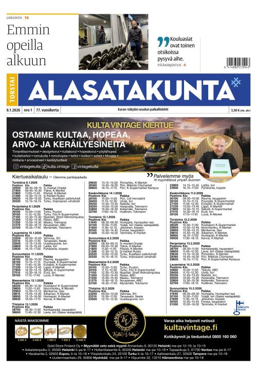 Alasatakunta 8.1.2026