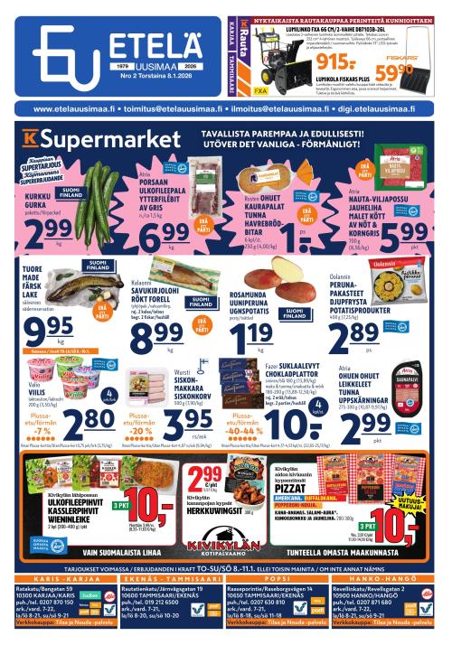 Etelä-Uusimaa 8.1.2026