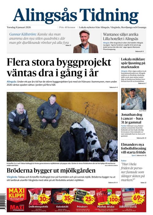 Alingsås Tidning 8.1.2026