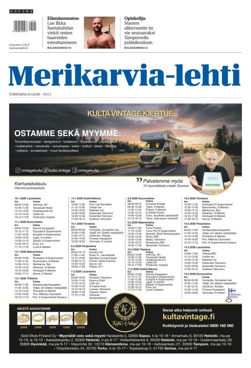 Merikarvia-lehti 8.1.2026